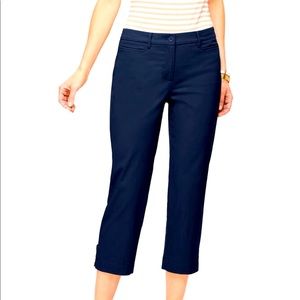 Talbots Capri Perfect Skimmer Pants Size 14